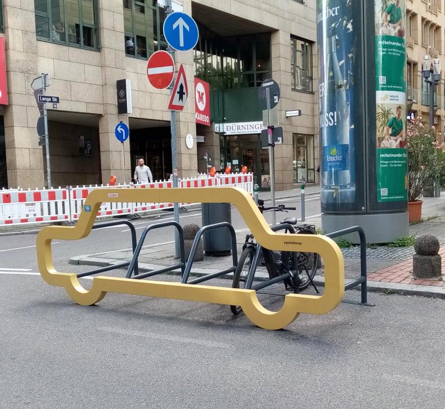 Parkplatz f&uuml;r Fahrr&auml;der