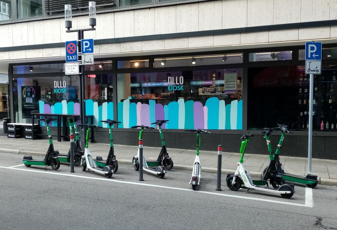Scooter in Stuttgart