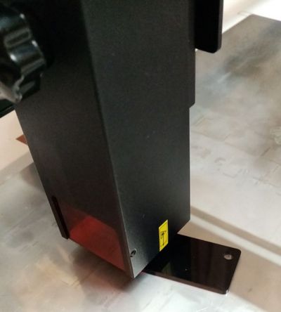 Fokussierung des Lasers
